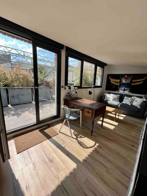 Rare ! Loft Atypique Centre-Ville Parking Jardin Reims Exterior foto
