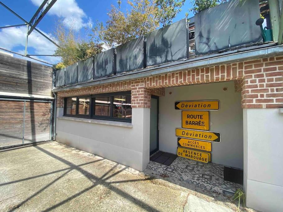 Rare ! Loft Atypique Centre-Ville Parking Jardin Reims Exterior foto