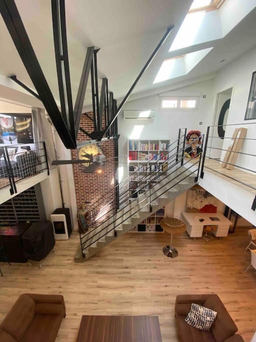 Rare ! Loft Atypique Centre-Ville Parking Jardin Reims Exterior foto
