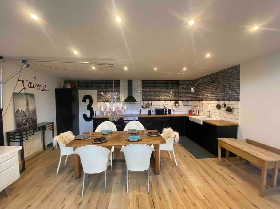 Rare ! Loft Atypique Centre-Ville Parking Jardin Reims Exterior foto