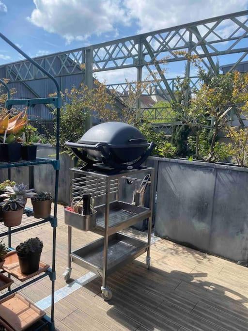 Rare ! Loft Atypique Centre-Ville Parking Jardin Reims Exterior foto
