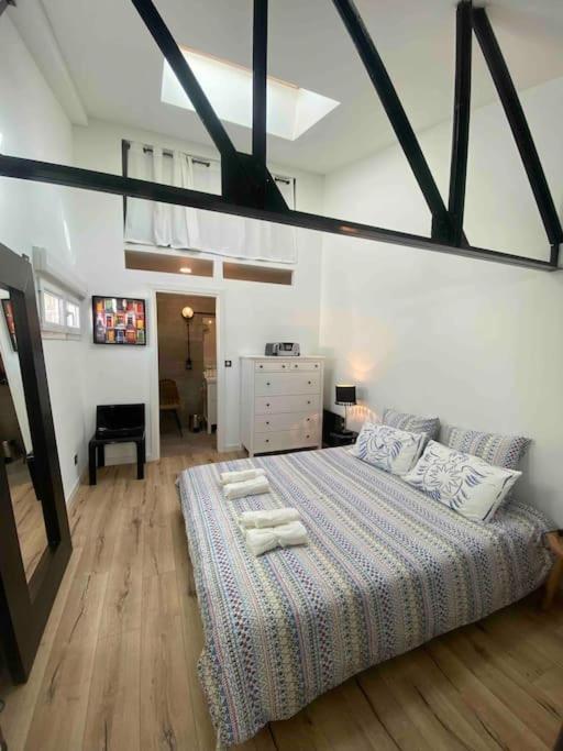 Rare ! Loft Atypique Centre-Ville Parking Jardin Reims Exterior foto