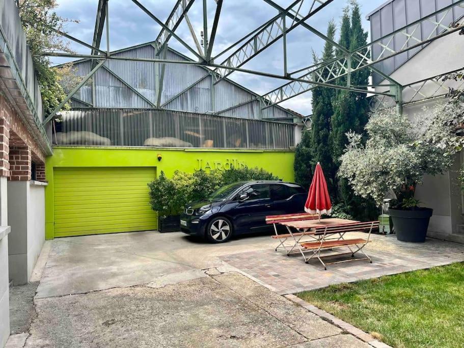 Rare ! Loft Atypique Centre-Ville Parking Jardin Reims Exterior foto