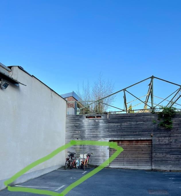 Rare ! Loft Atypique Centre-Ville Parking Jardin Reims Exterior foto